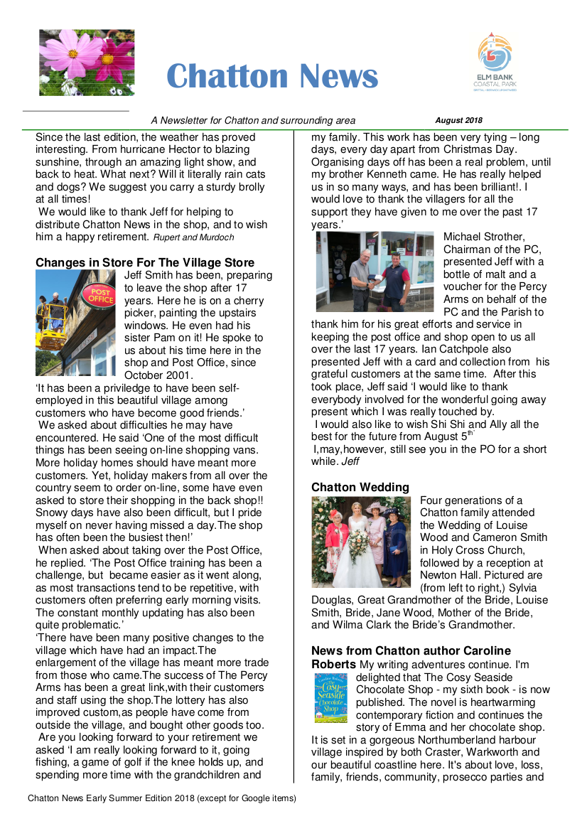 August 2018 Issue