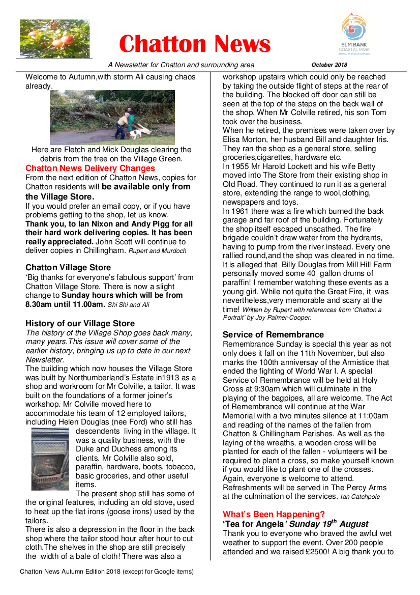 October 2018 Issue