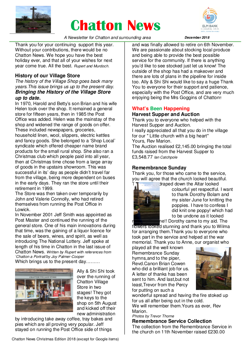 December 2018 Issue
