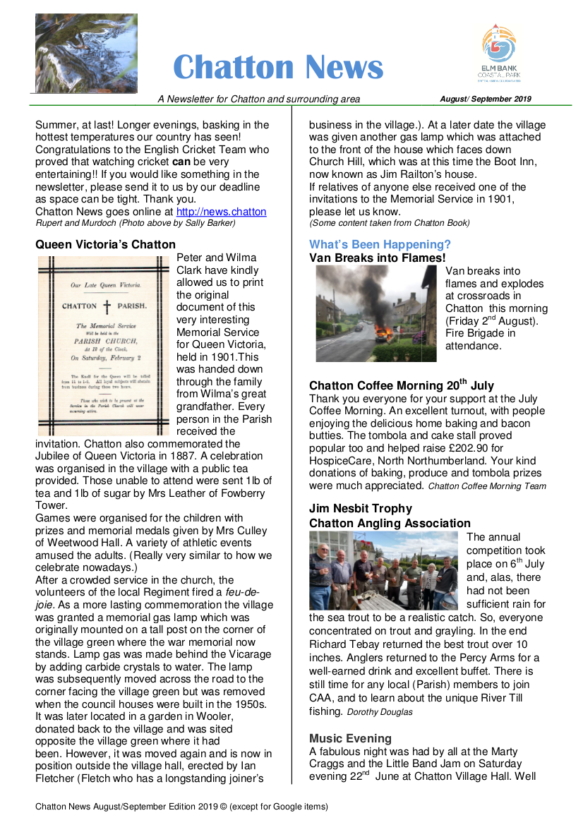 August / September 2019 Issue