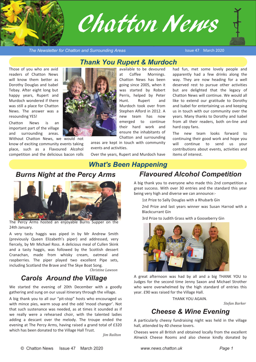 March 2020 Issue