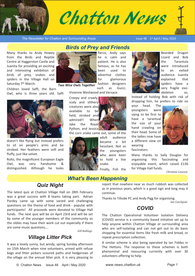 April / May 2020 Issue