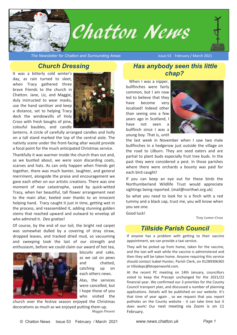 February / March 2021 Issue